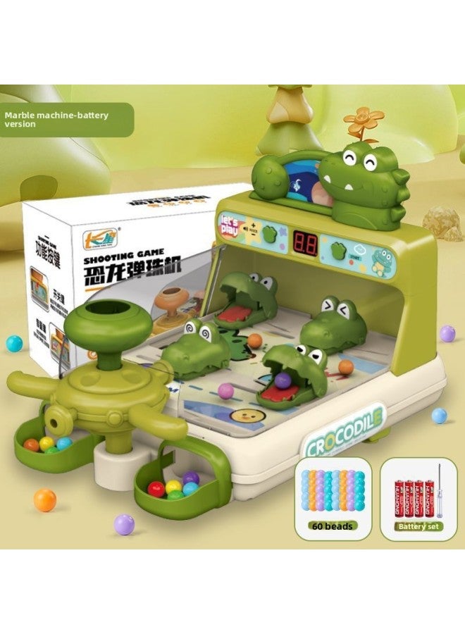 2024 new pinball machine shooting game machine bead concentration parent-child breakthrough children's toys girls and boys